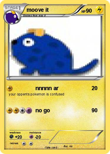 Pokemon moove it