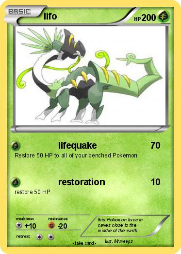 Pokemon lifo