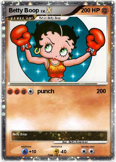 Pokemon Betty Boop