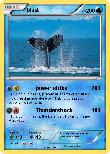 Pokemon blast