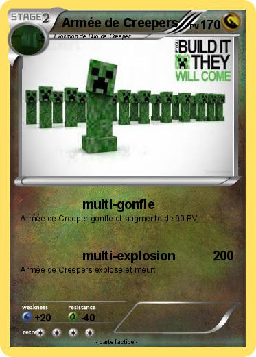 Pokemon Armée de Creepers