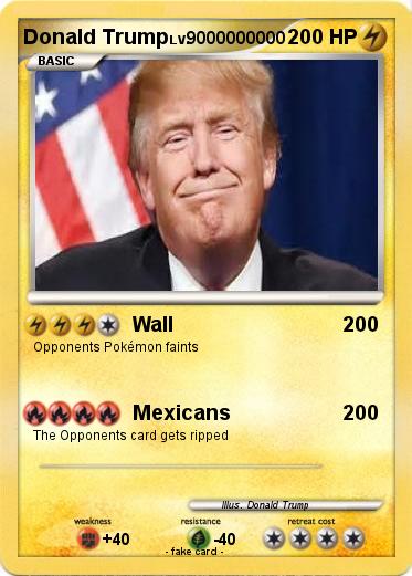 Pokemon Donald Trump