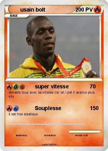 Pokemon usain bolt