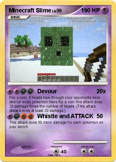 Pokemon Minecraft Slime