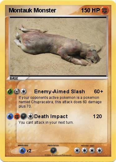 Pokemon Montauk Monster