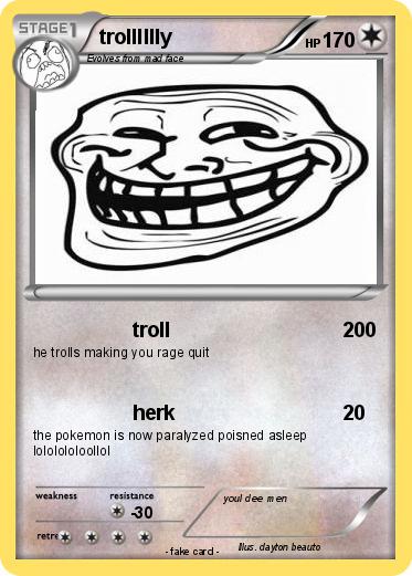 Pokemon trolllllly