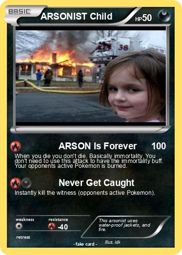 Pokemon ARSONIST Child