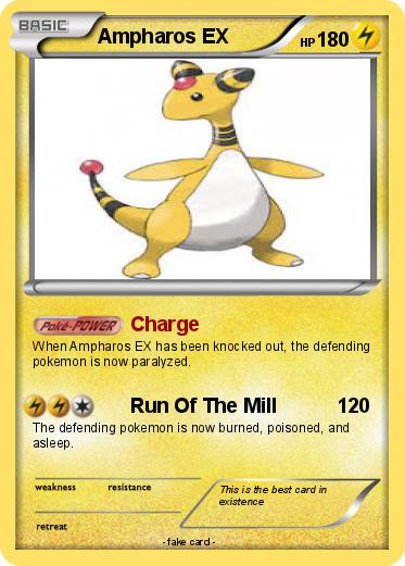 Pokemon Ampharos EX