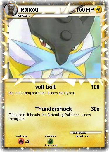 Pokemon Raikou