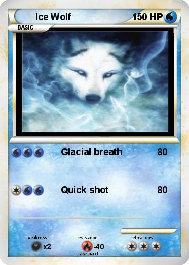 Pokemon Ice Wolf