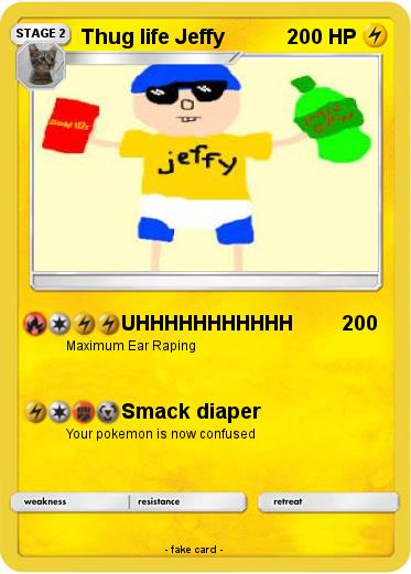 Pokemon Thug life Jeffy