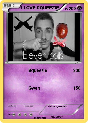 Pokemon I LOVE SQUEEZIE