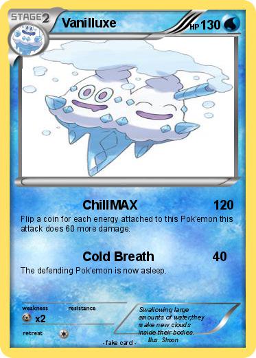 Pokemon Vanilluxe