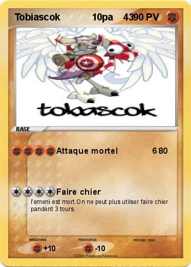 Pokemon Tobiascok            10pa    43