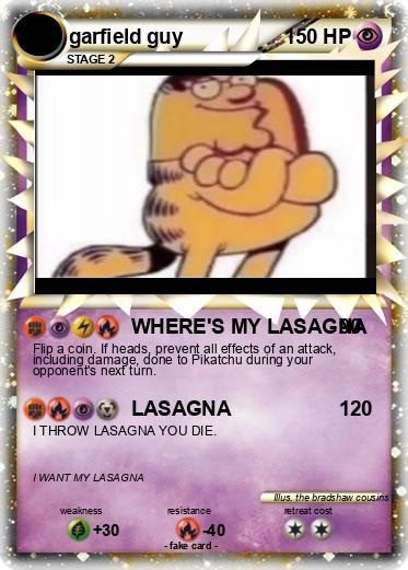 Pokemon garfield guy