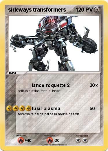 Pokemon sideways transformers