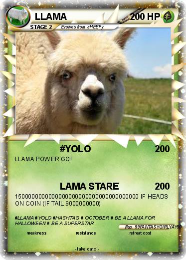 Pokemon LLAMA