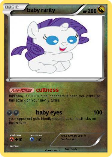 Pokemon baby rarity