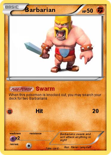 Pokemon Barbarian