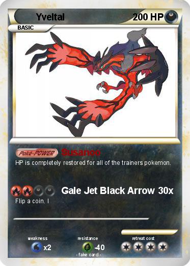 Pokemon Yveltal