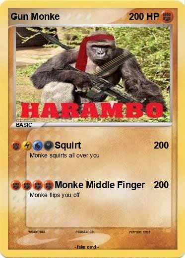Pokemon Gun Monke