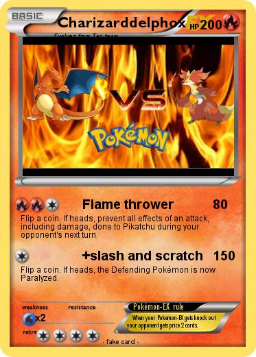 Pokemon Charizarddelphox