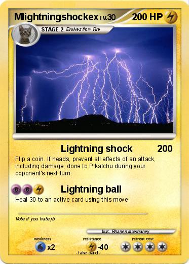 Pokemon Mlightningshockex