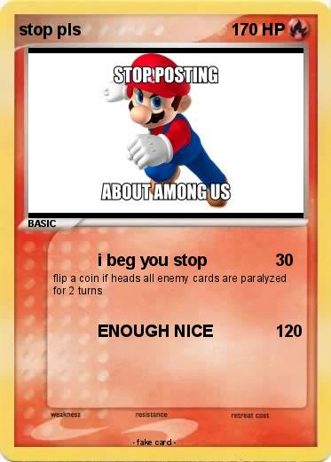 Pokemon stop pls