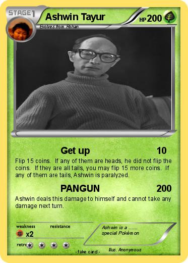 Pokemon Ashwin Tayur