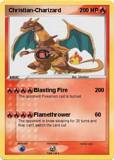 Pokemon Christian-Charizard