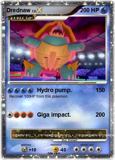 Pokemon Drednaw