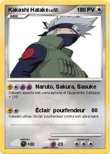 Pokemon Kakashi Hatake
