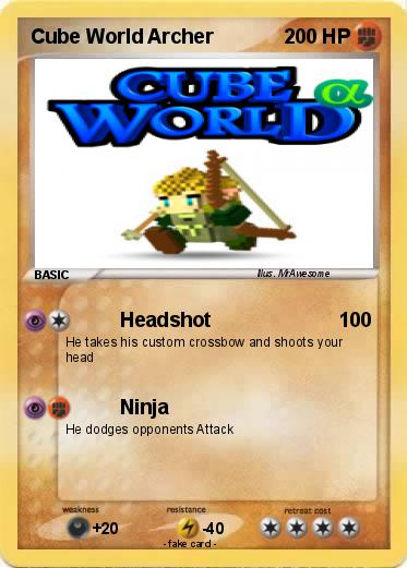 Pokemon Cube World Archer