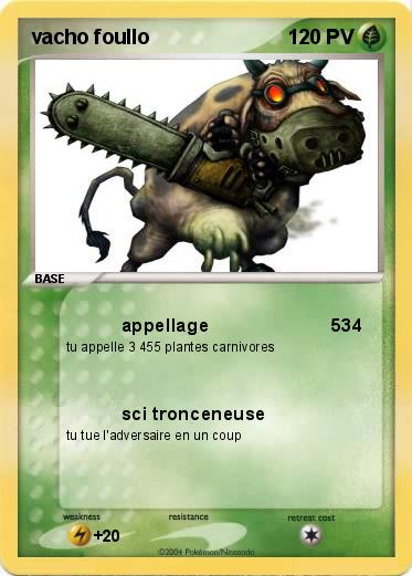 Pokemon vacho foullo