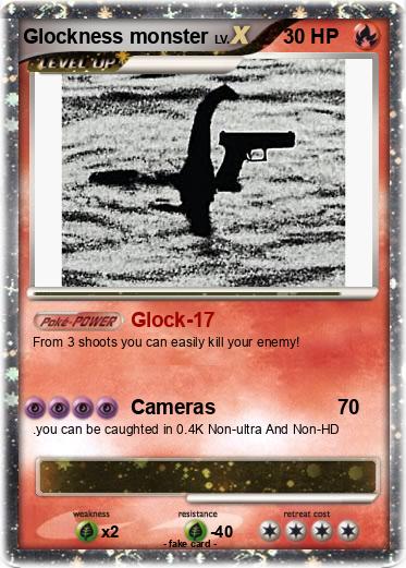 Pokemon Glockness monster