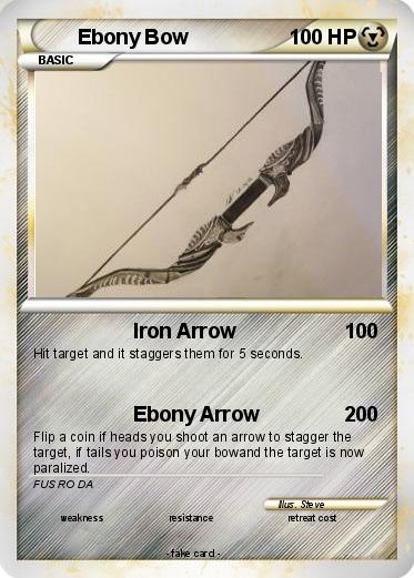 Pokemon Ebony Bow