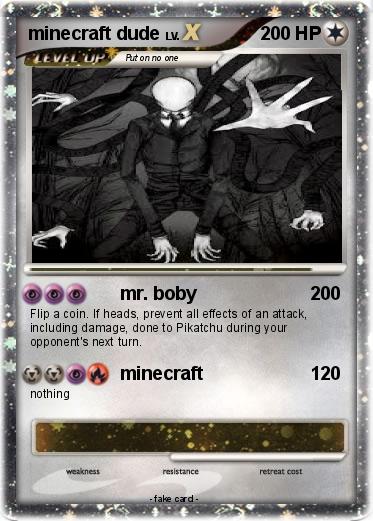 Pokemon minecraft dude