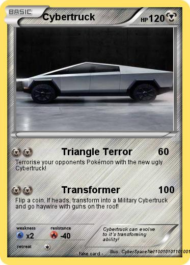 Pokemon Cybertruck