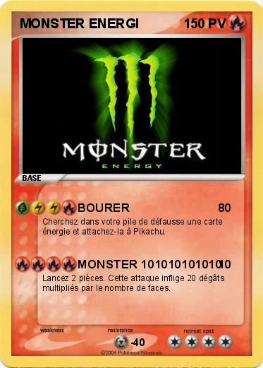 Pokemon MONSTER ENERGI