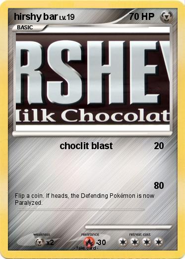 Pokemon hirshy bar