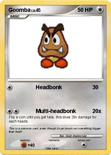 Pokemon Goomba