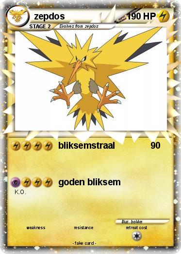 Pokemon zepdos