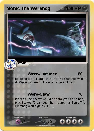 Pokemon Sonic The Werehog