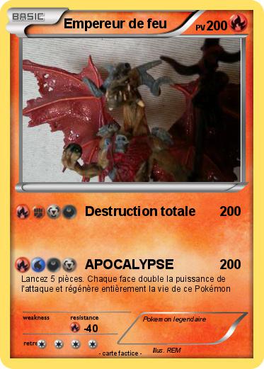 Pokemon Empereur de feu
