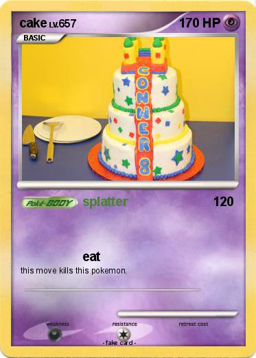 Pokemon cake