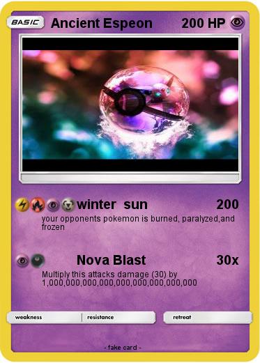 Pokemon Ancient Espeon