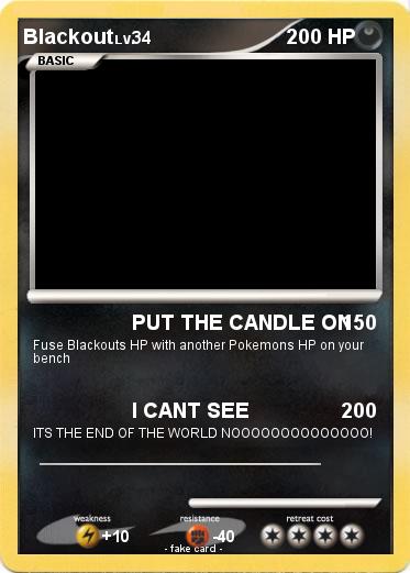 Pokemon Blackout