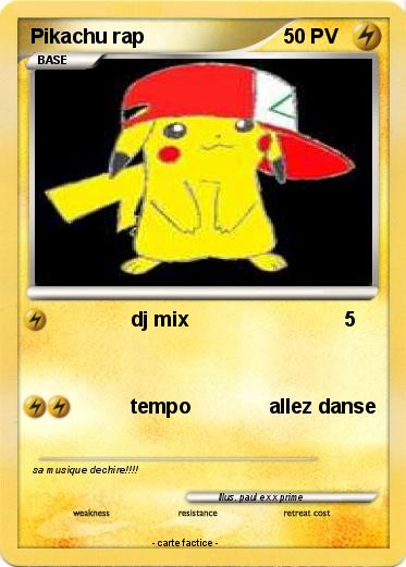 Pokemon Pikachu rap