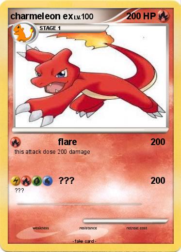 Pokemon charmeleon ex