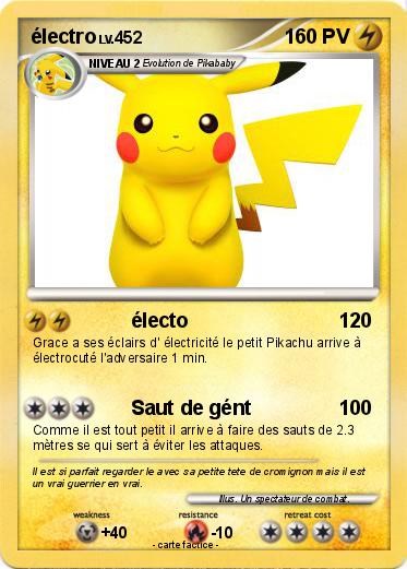 Pokemon électro